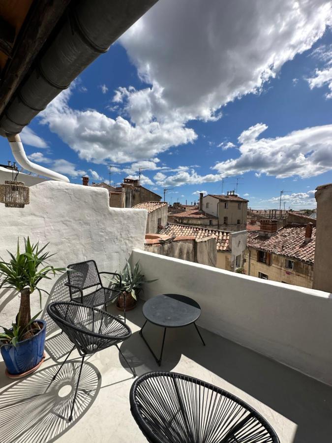 La Boheme Centre Historique - Terrasse - Quartier St Roch - Hh Διαμέρισμα Μονπελιέ Εξωτερικό φωτογραφία